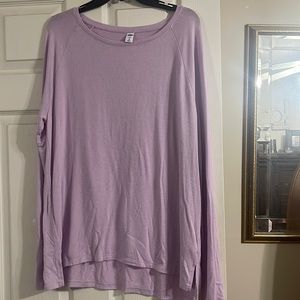 Long sleeve purple sweater from old navy